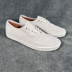 Vans Authentic Suede Light Grey Low Top Sneakers Men 8 / Womens 9.5 - New